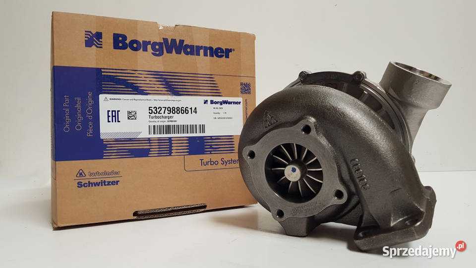 Turbosprężarka BorgWarner KKK 53279886614 ciężarowe Siedlce
