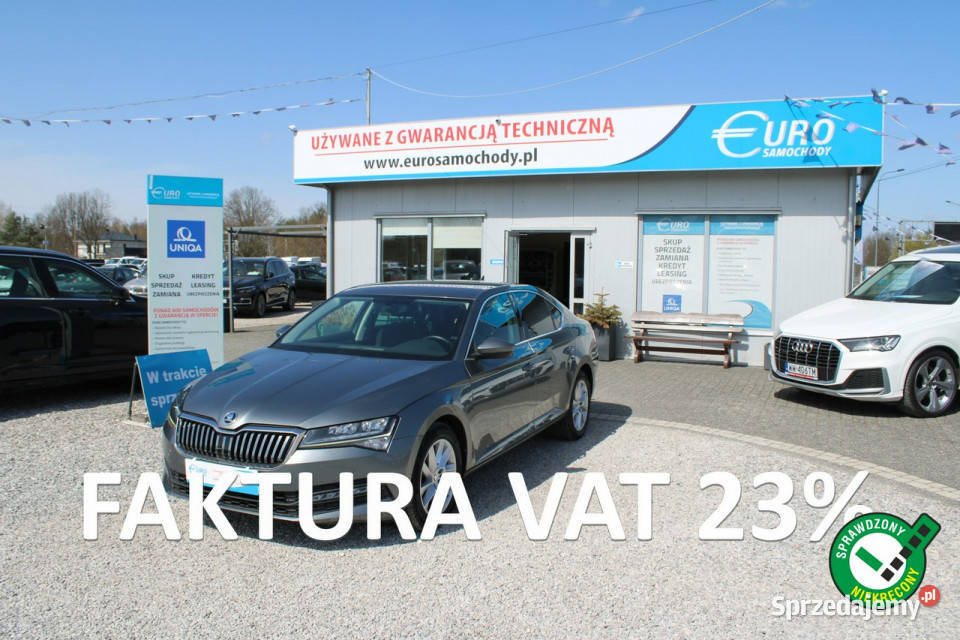 koda Superb Ambition DSG Nawigacja netto 70650 garażowany