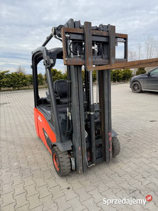 wózek widłowy elektryczny LINDE E16 Triplex 460m elektryczny łódzkie Działoszyn