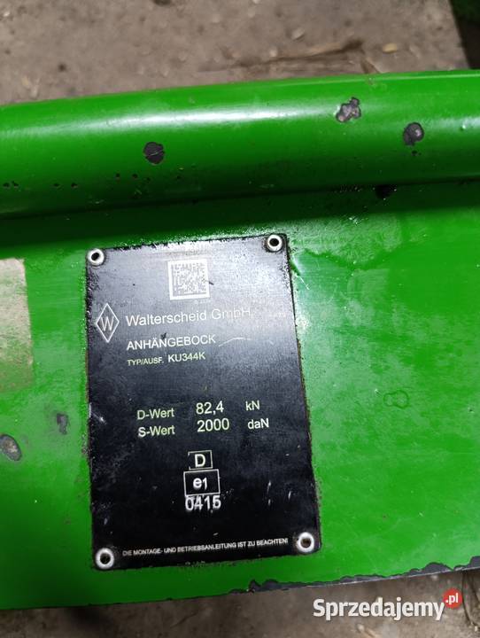 Szyna krótka zaczepową John Deere Popowo Stare