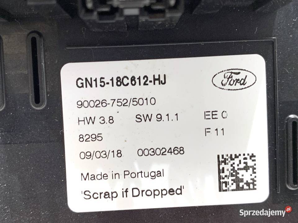 PANEL STEROWANIA NAWIEWU FORD ECOSPORT Panele sterowania, przełączniki sprzedam