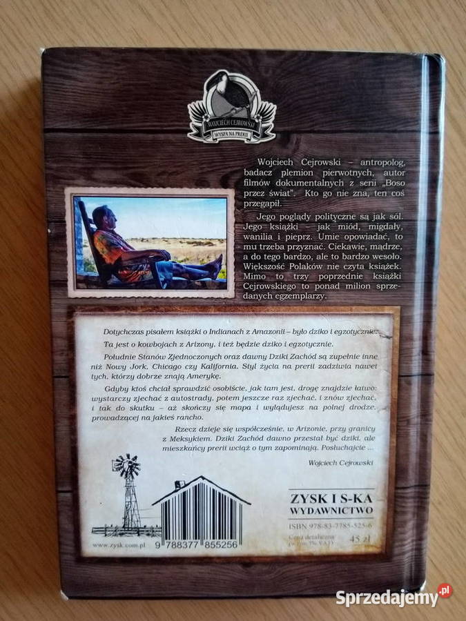 Wyspa na prerii Wojciech Cejrowski książka twarda Dąbrowa Górnicza