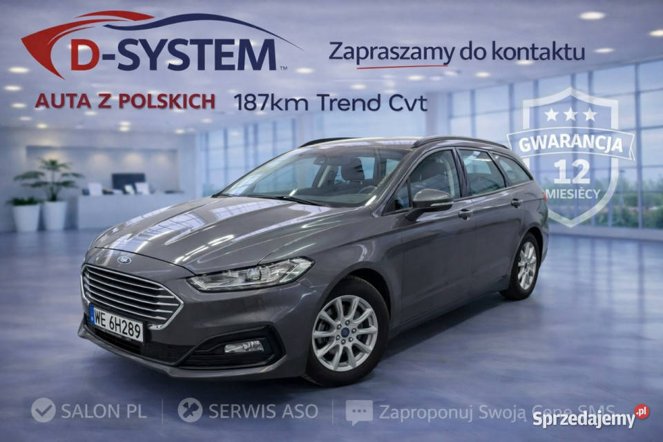 Ford Mondeo Hybrid 23r Salon Polska 1Wł 20 wielofunkcyjna kierownica