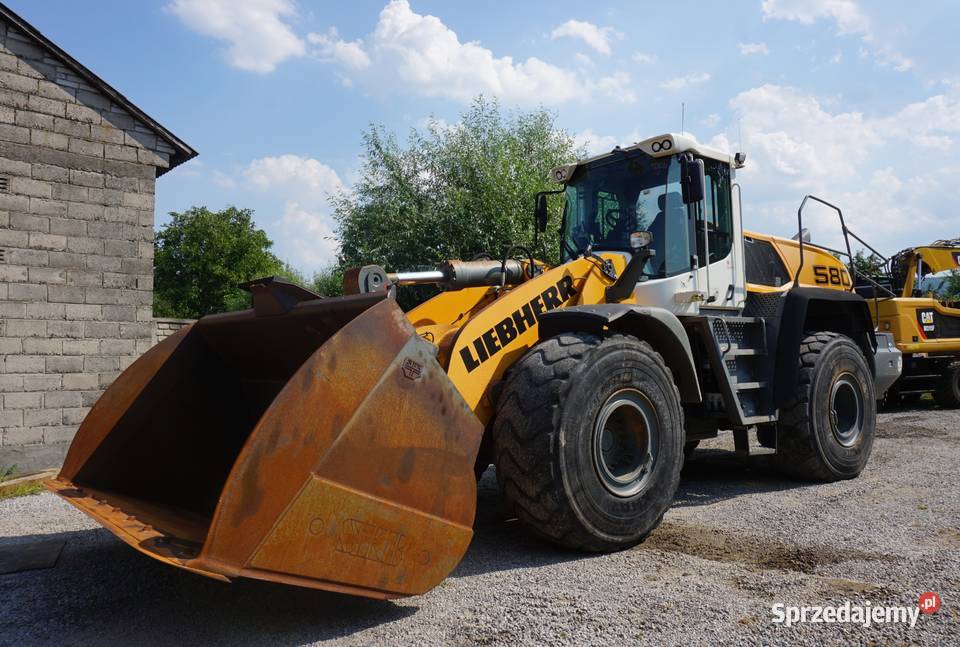 Ładowarka kołowa Liebherr L 580 2017 Jeziorko sprzedam