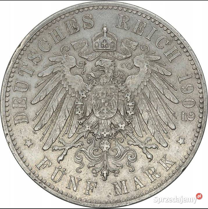 5 Marek 1902 r Saksonia POŚMIERTNA warmińsko-mazurskie Węgorzewo