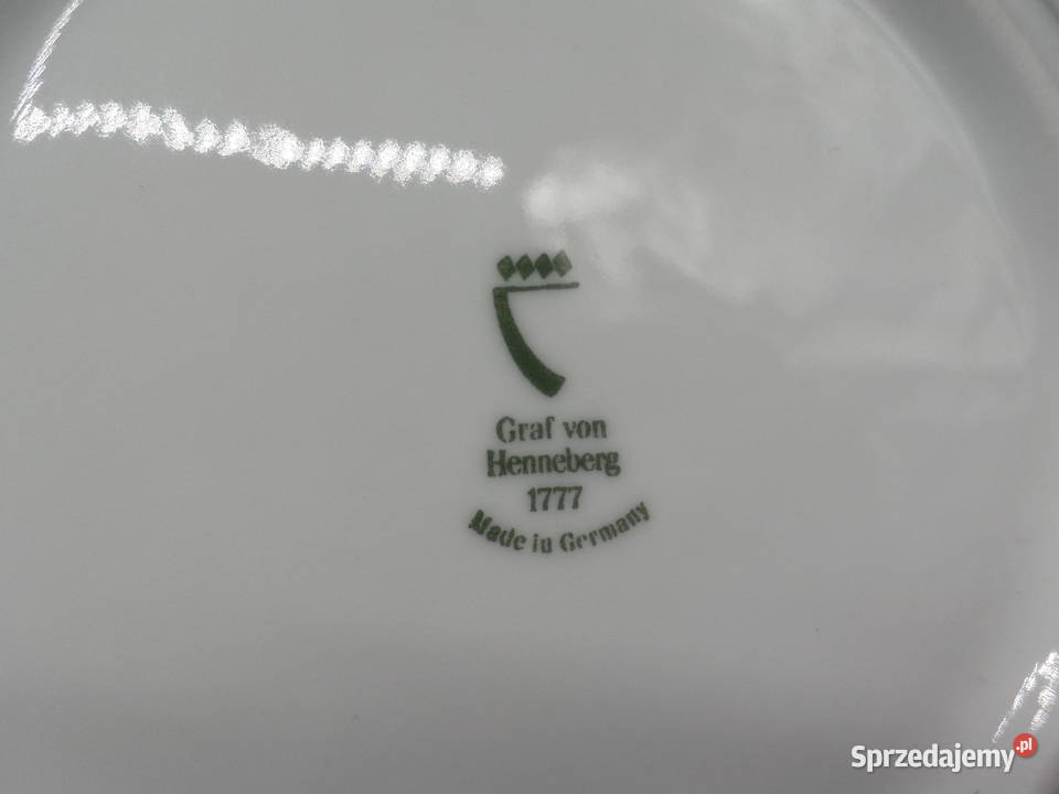 Talerze głębokie do zupy 8 Graf von Henneberg Raszków