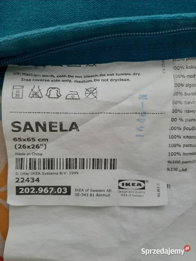 Poduszki ozdobne poszewki Ikea lubuskie Słubice