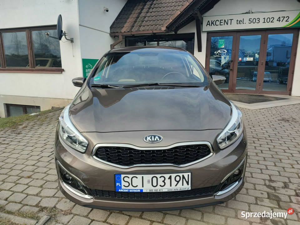 Kia Ceed Serwisowany w Aso Kia II 2012 wielofunkcyjna kierownica Ustroń