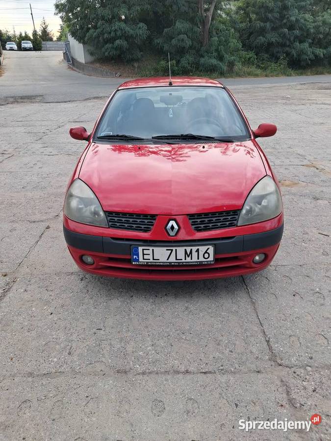 Renault Thalia 1 2004r 14 75 blokada skrzyni biegów Samochody osobowe łódzkie Łódź
