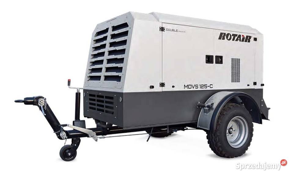 KOMPRESOR ŚRUBOWY ROTAIR MDVS 125C 12 m3min 7 Jarocin sprzedam