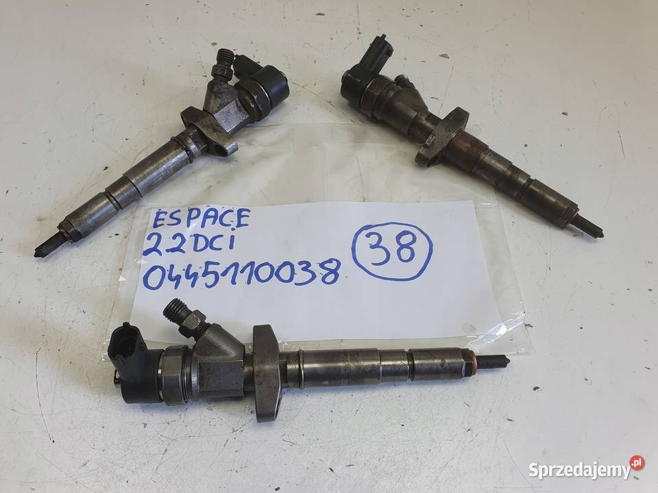 WTRYSKIWACZ Renault Espace III 22 DCI 0445110038 osobowe Chełm sprzedam