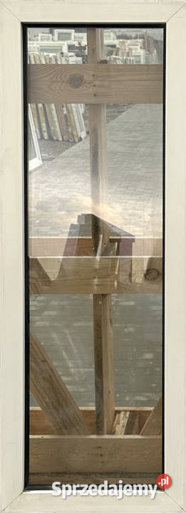 OKNA KacprzaK Witryna 45X129 FIX Używany PCV Siedlce