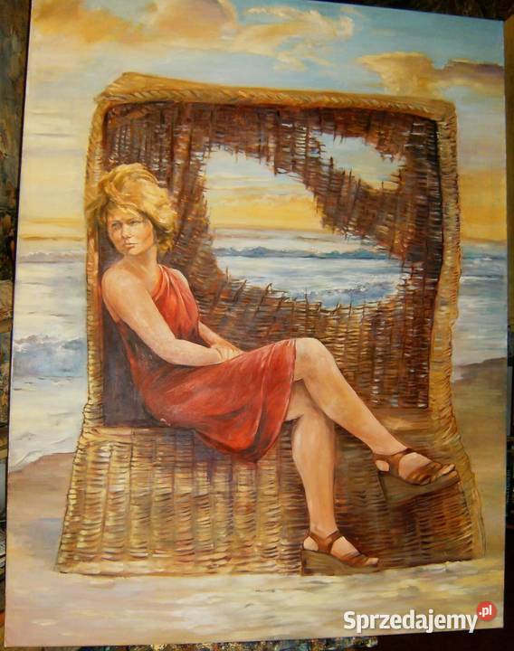 Obraz olejny malowany ręcznie na podstawie Toruń