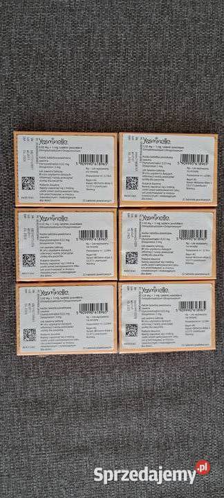 YASMINELLE 21 TABLETEK 6 OPAKOWAŃ Kraków sprzedam