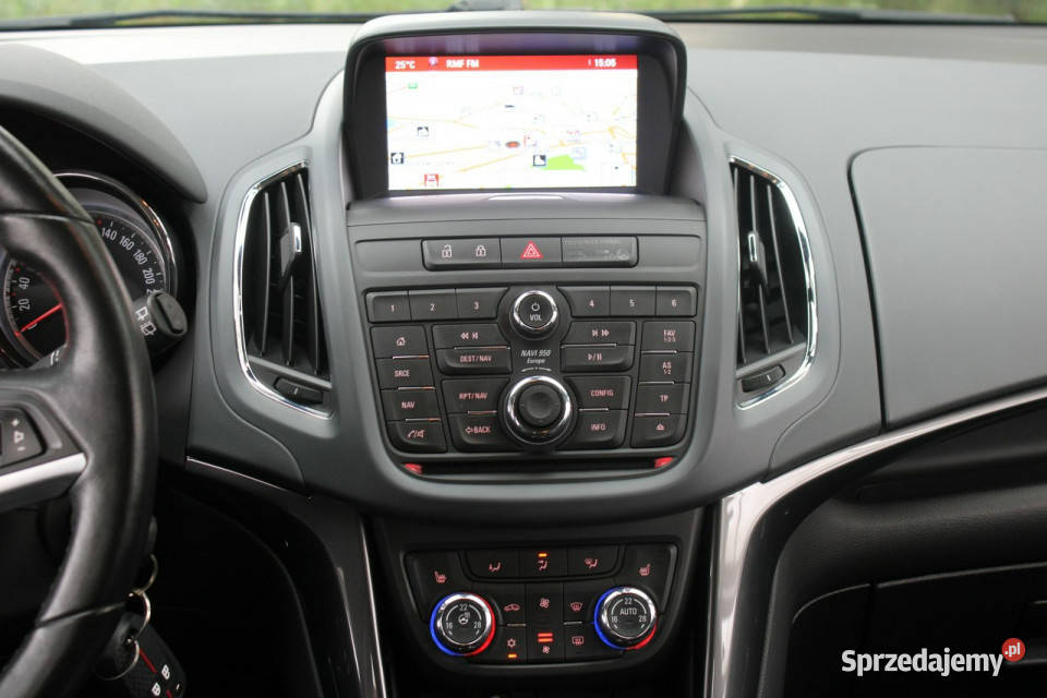 Opel Zafira OPC LINE bogate wyposaznieSuper komputer pokładowy śląskie Gliwice