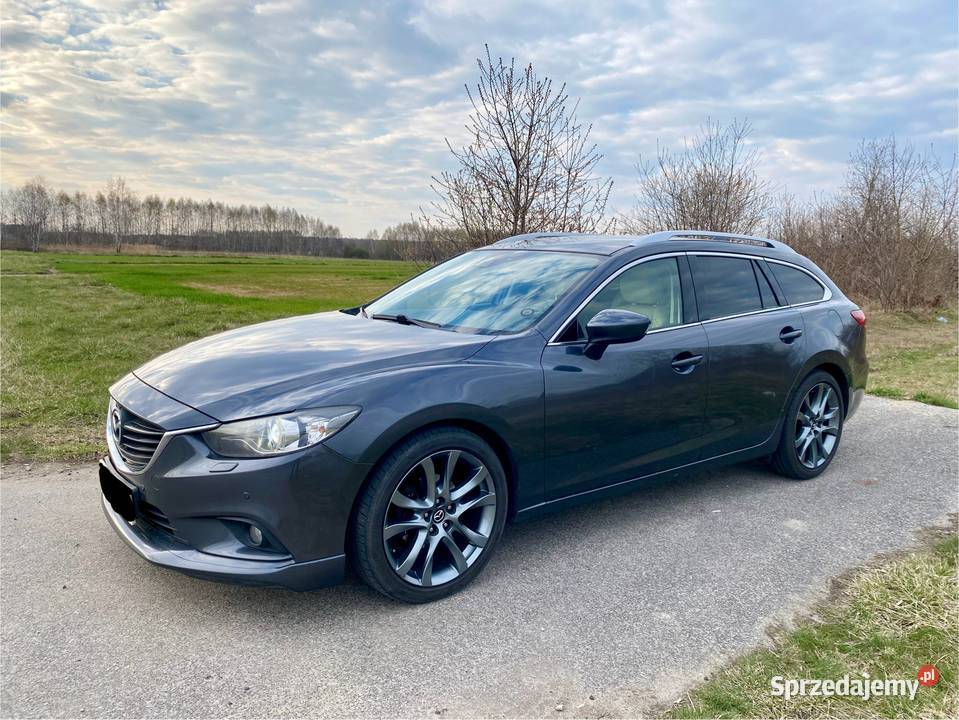 Mazda 6 2013 bogata wersja vebasto hak jasne Bełchatów