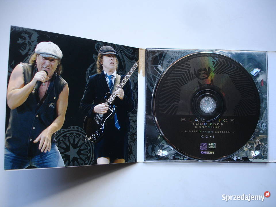 ACDC Black Ice Tour 2009 2CD metal Płyty i kasety lubuskie Zielona Góra