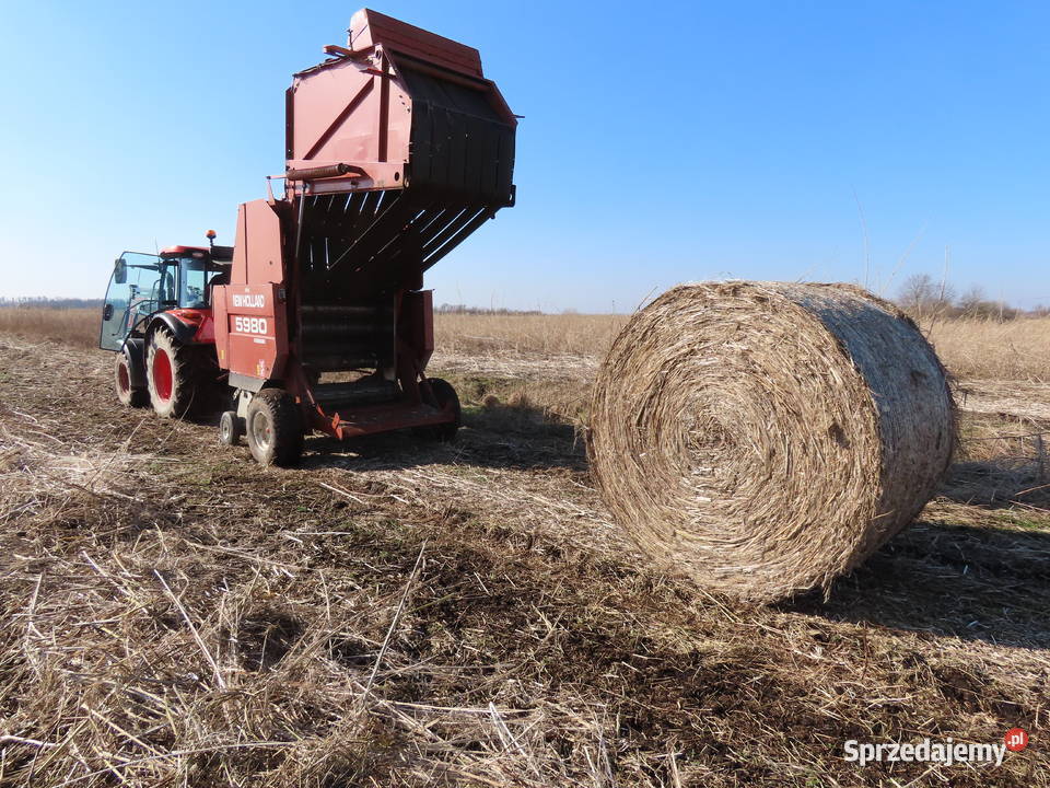 Prasa balotująca Holland 5980 New Holland warmińsko-mazurskie Gronowo Górne