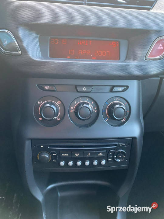Citroen C3 klimatyzacja tempomat zarejestrowany komputer pokładowy Żory
