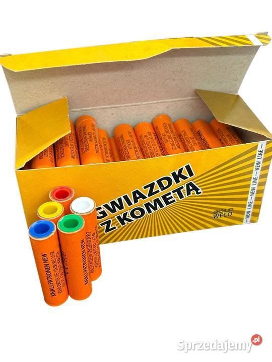 RACE PISTOLETOWE KOLOROWE GWIAZDKI Z KOMETĄ Poznań