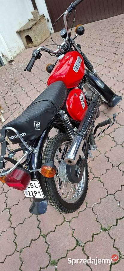 Simson enduro s511 elektronik 1990r Goraj