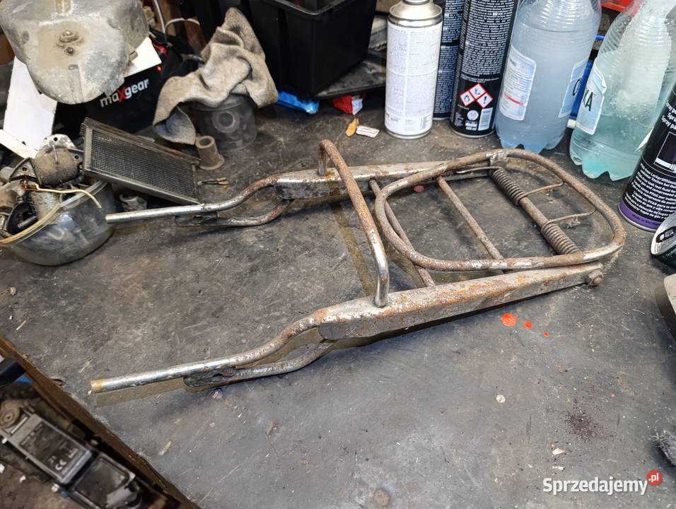 Bagażnik wsk 125 175 SHL Wfm tylny oryginał PRL