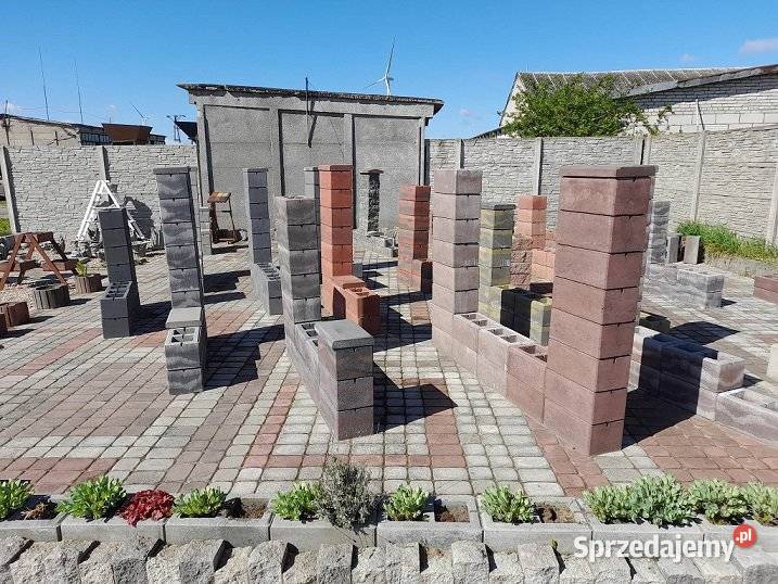Bloczki betonowe Bloczki ogrodzeniowe Ogrodzenia