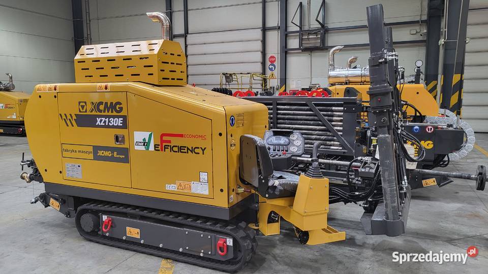 Wiertnica XCMG XZ130 przewierty lubuskie Zielona Góra
