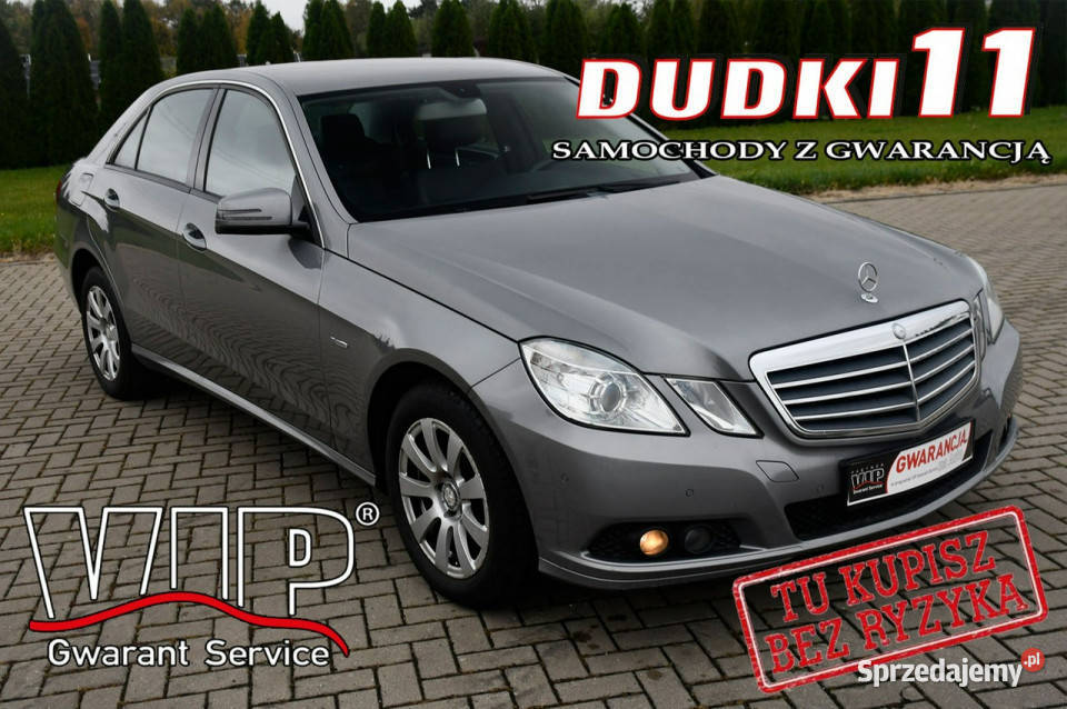 Mercedes E 200 2,2cdi DUDKI11 Skóry,Navi,Parktronic,Automat.kredyt.OKAZJA …