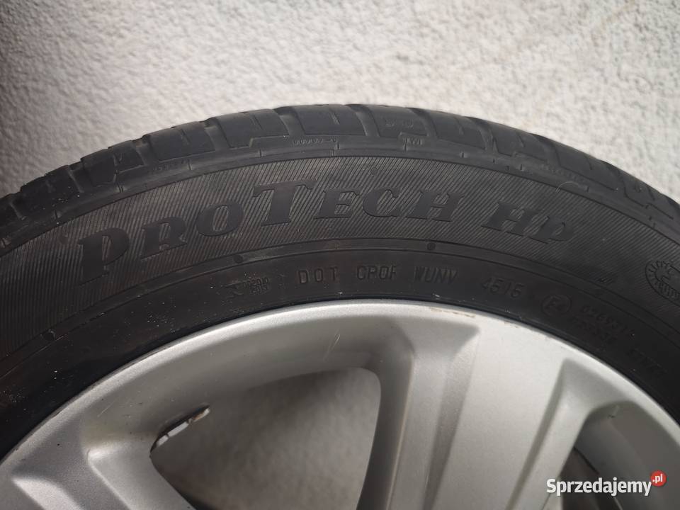 4 alufelgi 16 OPEL z oponami letnimi 20555 Jarocin