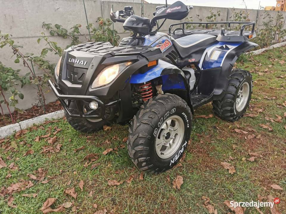 Quad Linhai 400kwity l7e 4X4 IRS hak metalic Rawicz
