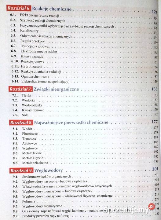 Chemia Podręcznik do kształcenia podstawowego w