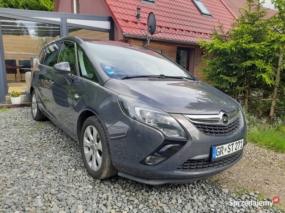 OPEL ZAFIRA C TOURER 2012 R 14 T BENZ 140 NAVI Zafira Jelenia Góra