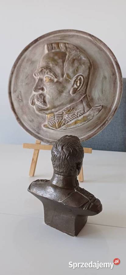 Marszałek Józef Piłsudski gipsowe wizerunki Rękodzieło