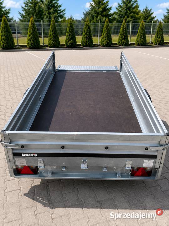 Przyczepa Brenderup 1300 HAMOWANA WYWROT 258x153