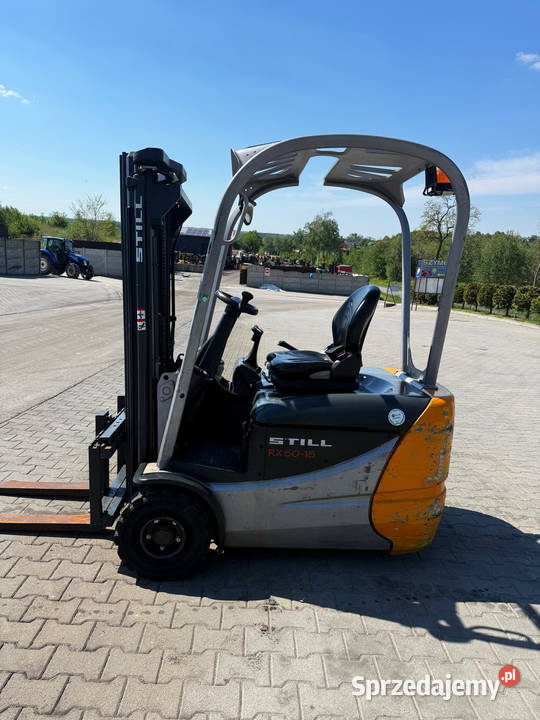 wózek widłowy elektryczny STILL RX5015 Triplex Still Działoszyn