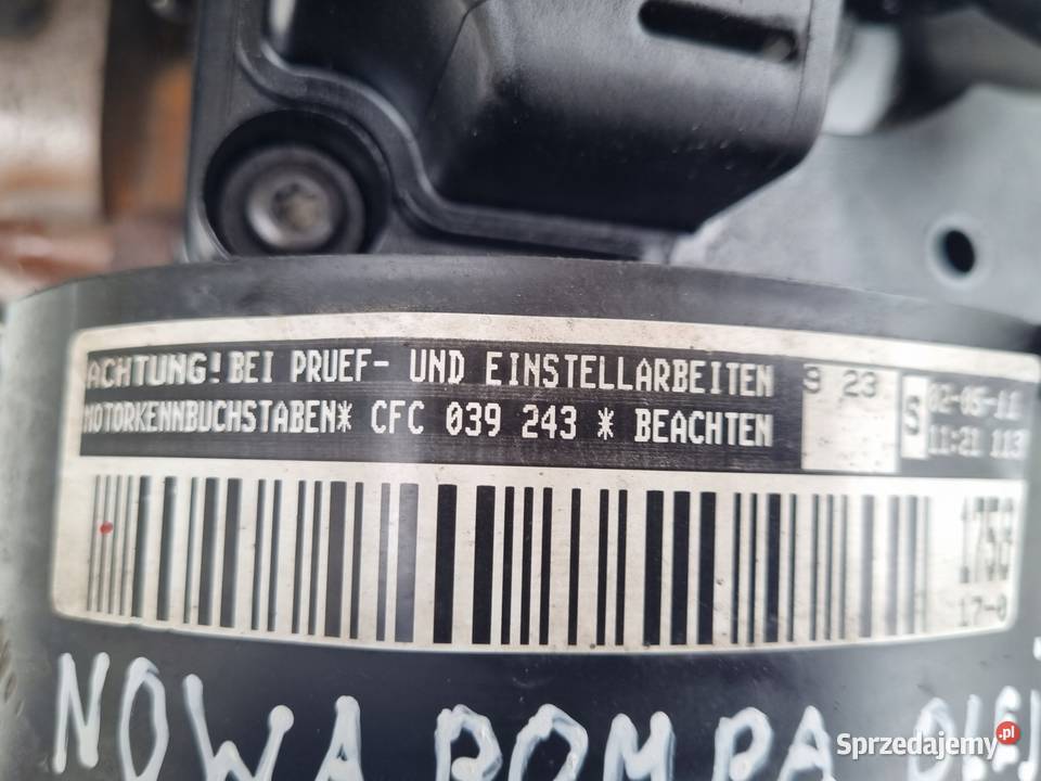 SILNIK PRZEGLĄDZI VW Transporter T5 20 TDI