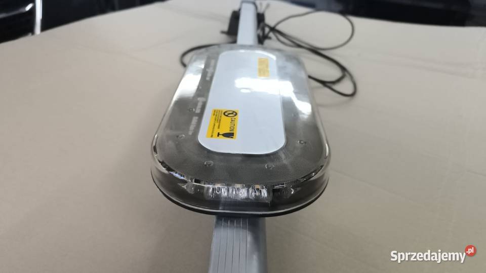 pomarańczowa belka ostrzegawcza LED lampa Gniezno