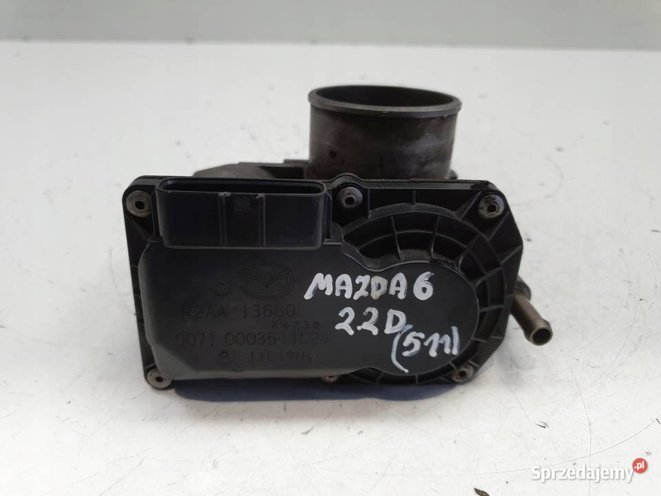 PRZEPUSTNICA Mazda 6 II GH 22 CITD R2AA136B0 osobowe Przepustnice Chełm