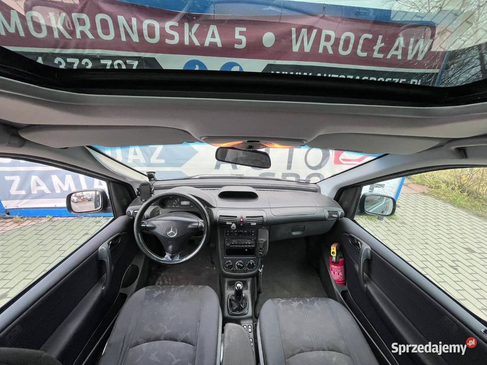 MercedesBenz Vaneo 17 Diesel 2005 HAK 5 osobowy diesel Vaneo Mercedes-Benz Wrocław