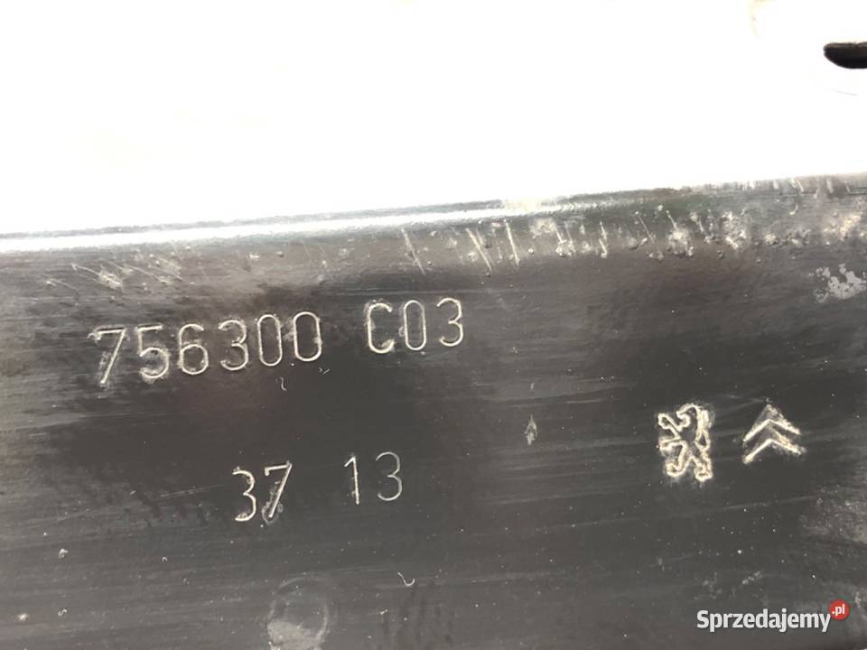 WZMOCNIENIE GÓRNE CITROEN CELYSEE SedanLimuzyna