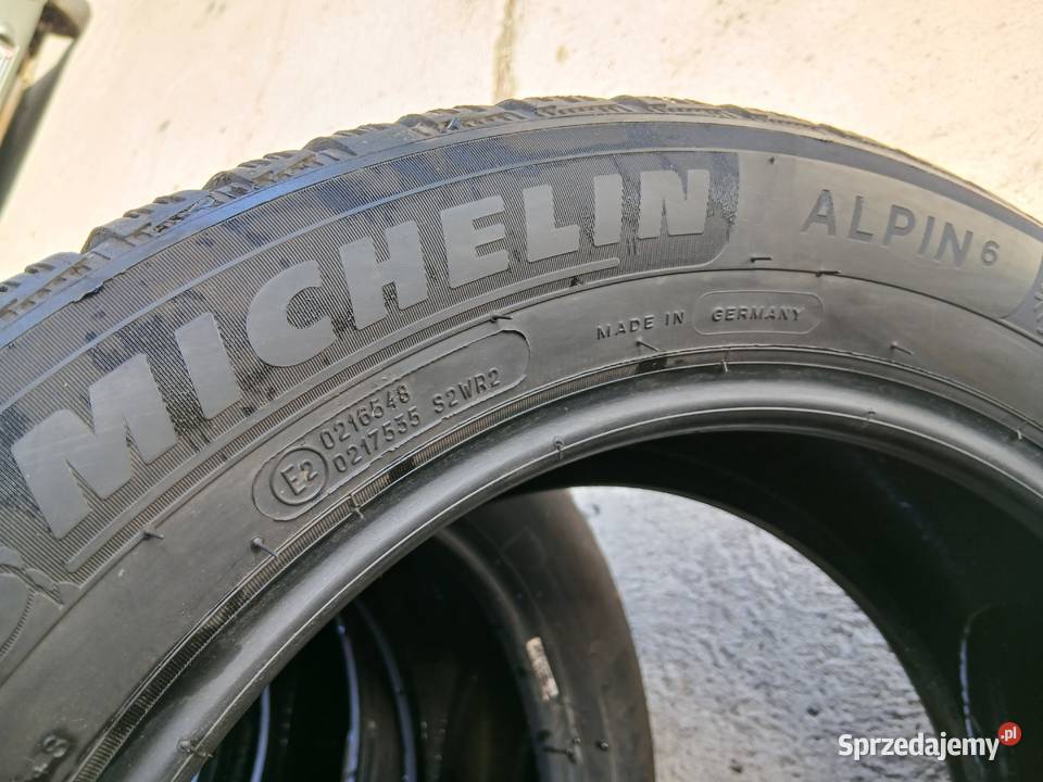 4x OPONY zimowe Michelin Alpin 6 20555 R16 2021 Szczerbice