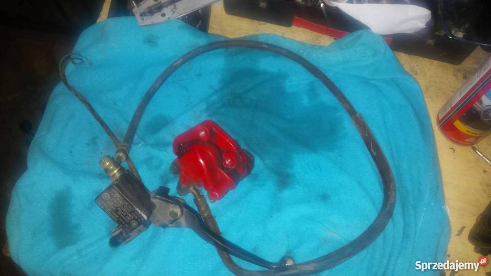 Sprzedam zacisk hamulcowy przód skuter 4t układ hamulcowy Koprzywnica