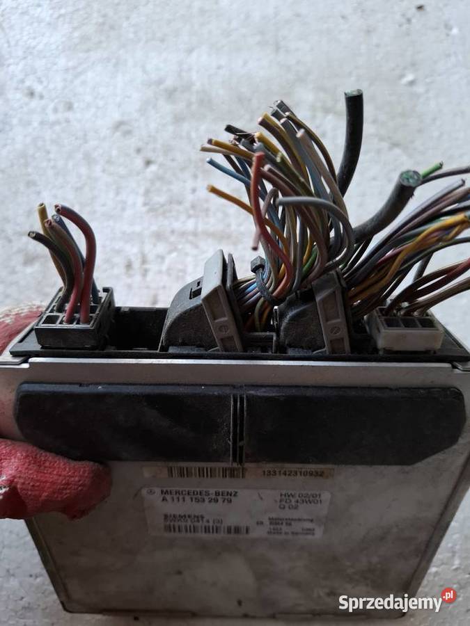 Komputer Sterownik Silnika Mercedes W203 Pozostałe lubelskie Wisznice