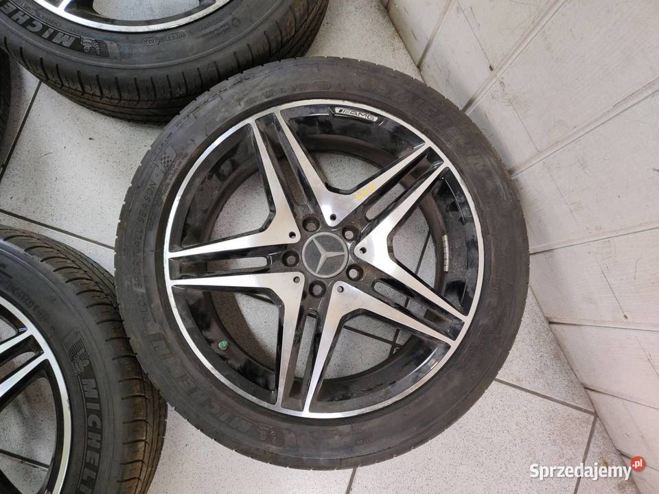 Zestaw felg R18x8 MercedesBenz EClass W212 2011r Średnica 18" Felgi Wasilków sprzedam