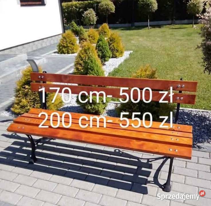 MEBLE OGRODOWE ŁAWKI STOŁY NOGI DO MEBLI LOFT metal Haczów