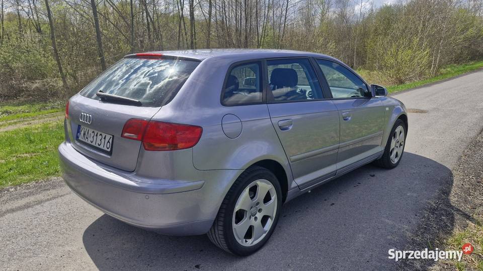 Audi A3 8P Sportback ładna A3 Myślenice