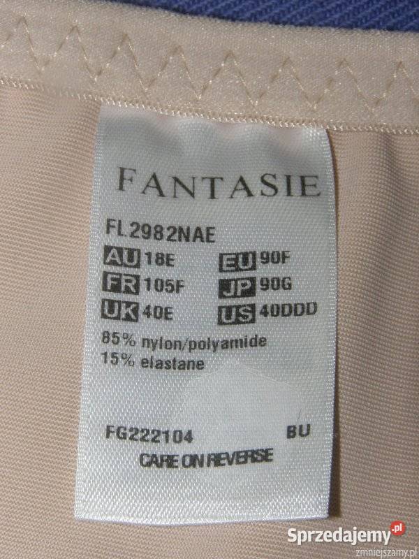 Biustonosz Stanik 40F 90F Fantasie ILLUSION Biustonosze Siedlce