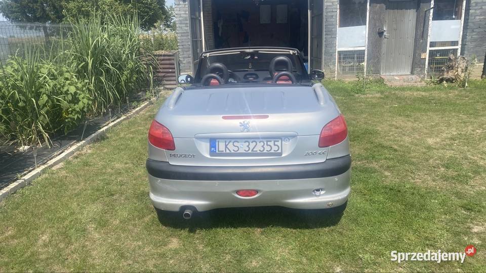 Peugeot 206 cc 20 LPG benzyna+LPG Krasnystaw