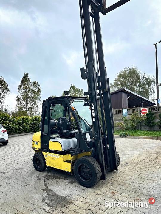 wózek widłowy NISSAN FG30 LPG 3000 450m przesuw Wózki widłowe Działoszyn